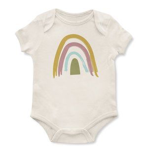 Earthtone Rainbow Baby Onesie